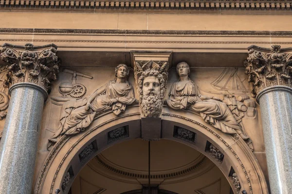 George Street facade of historic General Post Office building, S — Stock Photo, Image