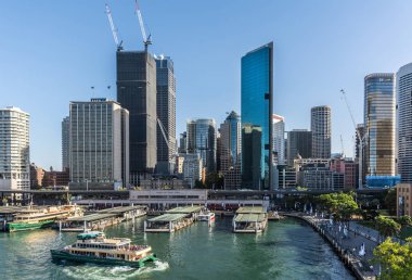 Feribot Terminali ve Circular Quay Tren İstasyonu, Sydney Austral
