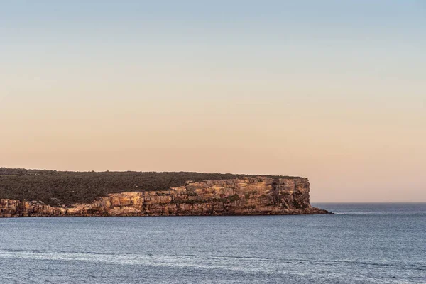 North Head klippor vid Gate till Sydney Bay, Australien. — Stockfoto