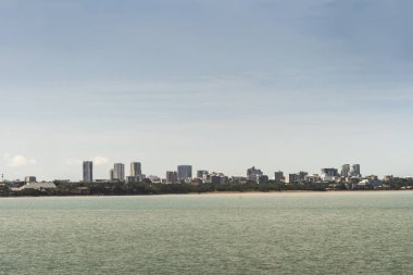 Darwin Skyline East Point, Avustralya'dan görüldü.