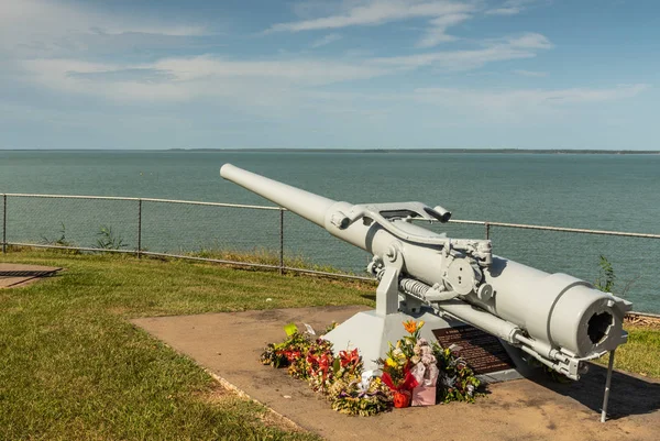 USS Peary Memorial in Bicentennial Park in Darwin Australie . — Photo