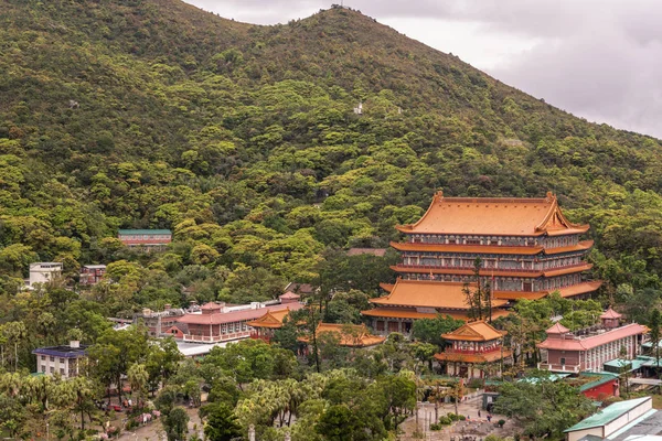 Monasterio budista de Po Lin, Hong Kong China . — Foto de Stock