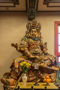 Po Lin Budist Manastırı'nda Güney göksel kral heykeli, Hong