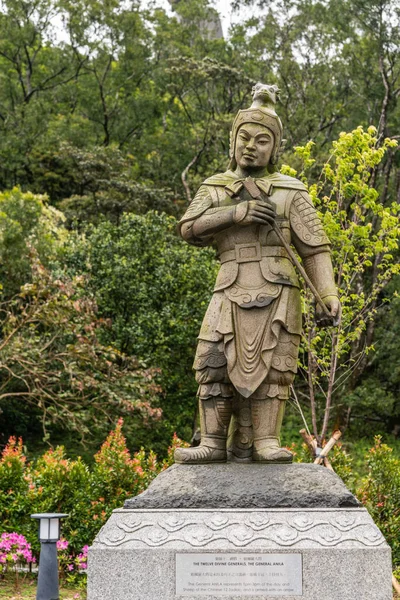 Generale Anila dei Dodici Divini Generali, Hong Kong Cina . — Foto Stock