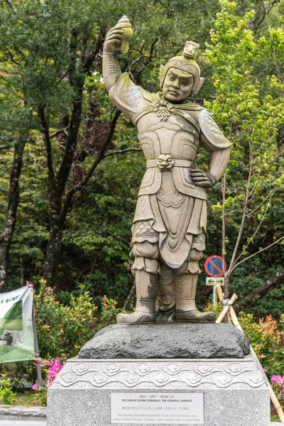 十二神将軍のサンディラ将軍、香港中国. — ストック写真