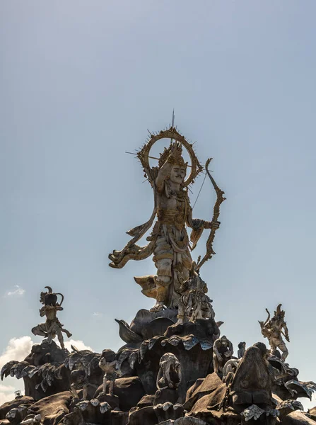 Patung Titi Statue de Banda à Denpasar, Bali Indonésie . — Photo