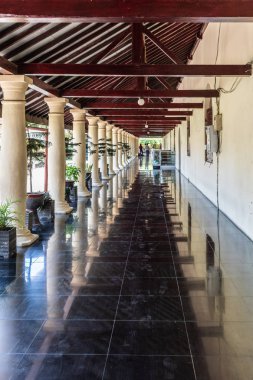 Makassar Rotterdam Fort sütunlu koridor, Güney Sulawesi