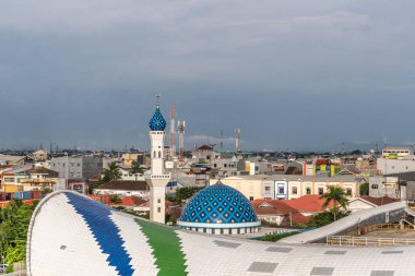 Makassar Mescidi Babulssalam Pelabuhan camii, Güney Sulawesi,
