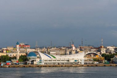Makassar Cruise terminali, Güney Sulawesi, Endonezya.