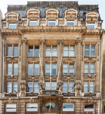 Antwerpen, Belçika'daki Diamond Exchange binasının üst seviyeleri