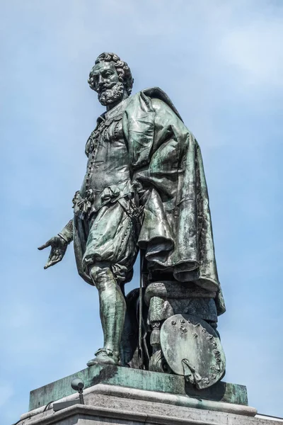 Estátua de Peter Paul Rubers, Antuérpia, Bélgica . — Fotografia de Stock