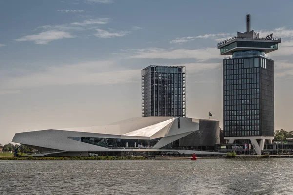 眼影博物馆和阿姆斯特丹瞭望塔，阿姆斯特丹荷兰. — 图库照片