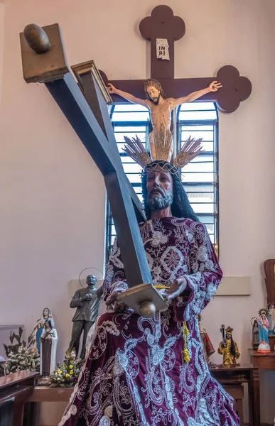 Estatuas de Cristo Doble en la Catedral de la Inmaculada Concepción en Puer — Foto de Stock