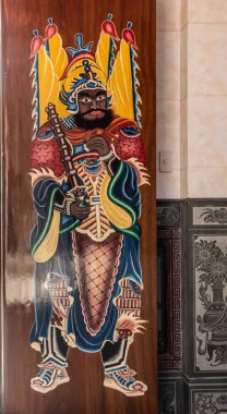 M Çin Mezarlığı'nda tören salonunda vasi Boyama