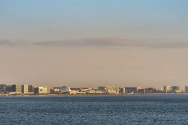 Galeon ve Dönme Dolaplı Mall of Asia, Manila Filipinler.