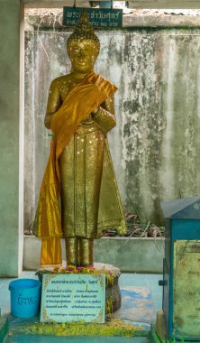 Cuma günü Wang Saen Suk manastırında yapılacak Budist heykeli, Bang Saen