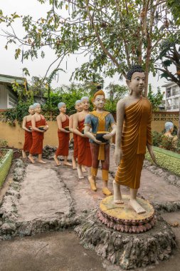 Buda ve Ananda 'nın Wang Saen Suk manastırındaki kefareti, Bang