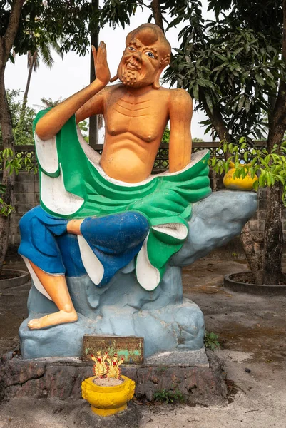 Pra Chew Lee Puang To Ke, quatrième Saint, au monastère de Wang Saen Suk — Photo