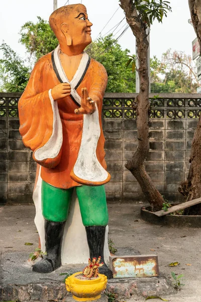 Pra Kia Nabke Huakcha, duodécimo santo, en el monasterio de Wang Saen Suk — Foto de Stock