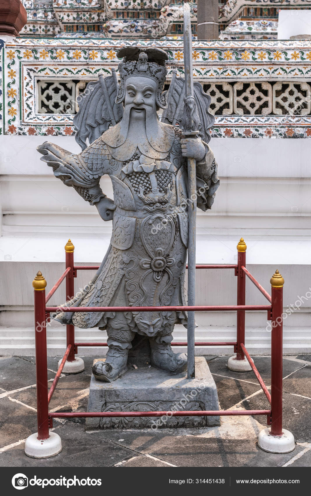 Chinese Style Friendly Warrior Statue At Temple Of Dawn Bangkok Stock Editorial Photo C Klodien Chinese Style Friendly Warrior Statue At Temple Of Dawn Bangkok Stock Editorial Photo C Klodien