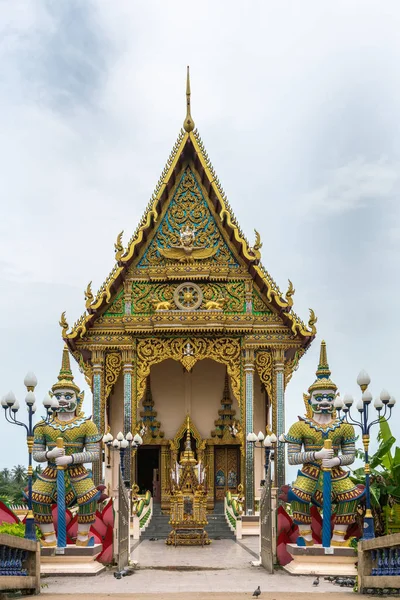Wat Plai Laem Budist tapınağı, Ko Samui Adası, Tayland. — Stok fotoğraf