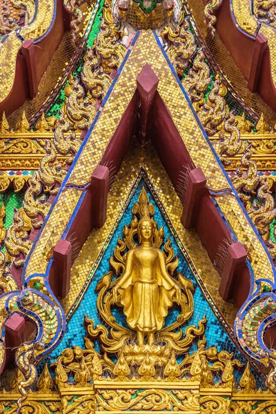 Detalj av Wat Laem Suwannaram Kinesiska buddistiska templet, Ko Samui — Stockfoto