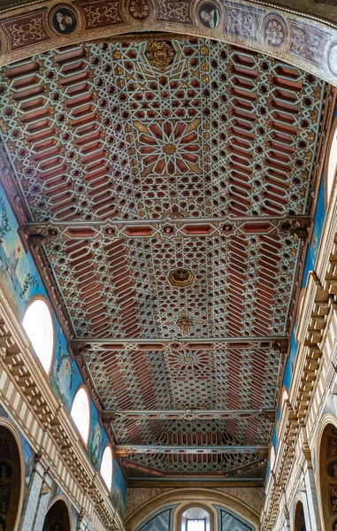 Quito Equador Dezembro 2008 Convento Igreja Santo Domingo Teto Decorado — Fotografia de Stock