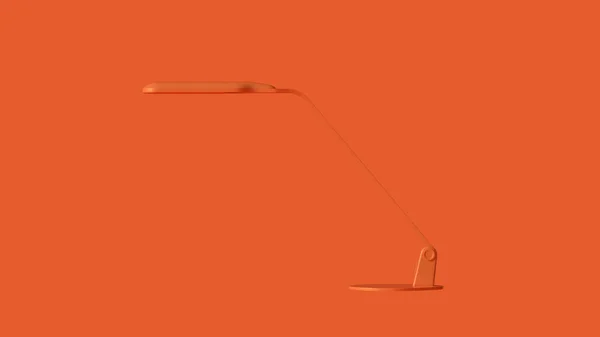 Oranžový Kancelářský Lampa Ilustrace Vykreslení — Stock fotografie