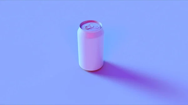蓝色粉红色饮料罐 — 图库照片