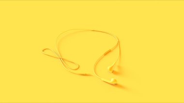 Sarı Kulak Tomurcukları 3D Resim 3D 