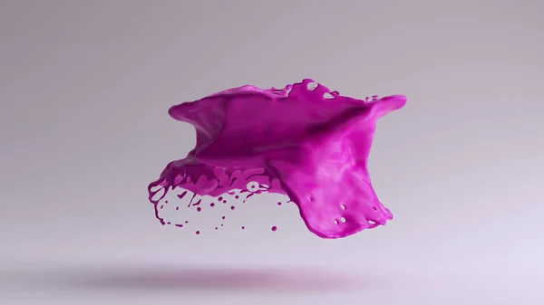 ペイントスプラッシュ 3Dレンダリング 3Dイラスト — ストック写真