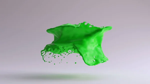 ペイントスプラッシュ 3Dレンダリング 3Dイラスト — ストック写真