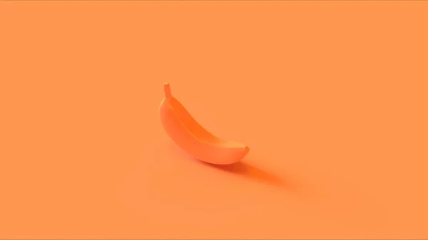 Illustrazione Rendering Arancione Banana — Foto Stock