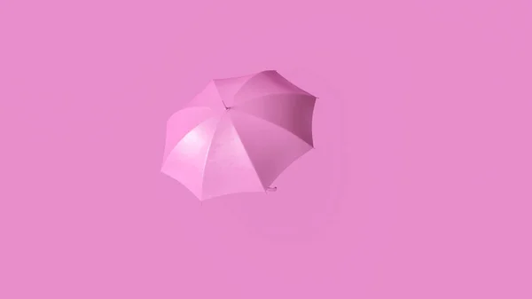 Pink Umbrella Иллюстрация Рендеринг — стоковое фото