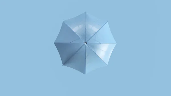 Modrý Deštník Ilustrace Vykreslování — Stock fotografie