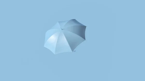 Niebieski Parasol Ilustracja Renderowanie — Zdjęcie stockowe