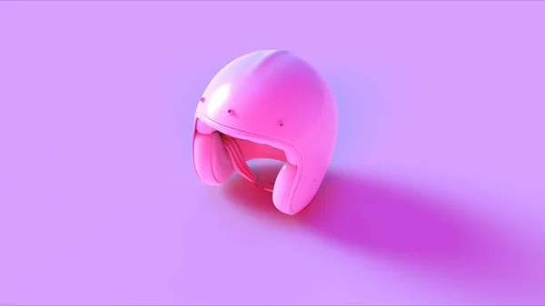 Pembe Kask Illüstrasyon Render — Stok fotoğraf