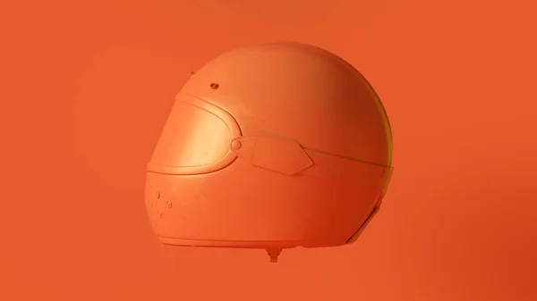 Oranžová Helmice Ilustrace — Stock fotografie