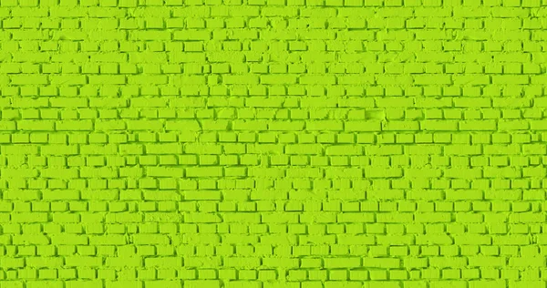 Текстурированная Текстура Зелёного Кирпича — стоковое фото
