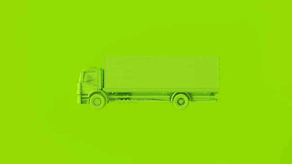 Zielona Ciężarówka Ilustracja — Zdjęcie stockowe