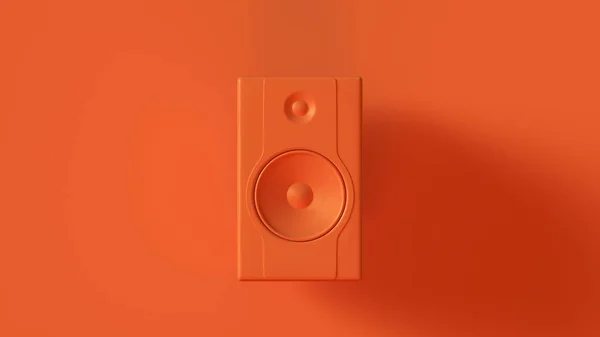 Oranje Speaker Unit Illustratie — Stockfoto