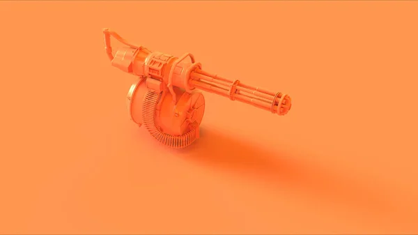 Πορτοκαλί Μίνι Gun Απεικόνιση Απόδοση — Φωτογραφία Αρχείου