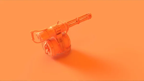 Mini Pistolet Orange Illustration Rendu — Photo