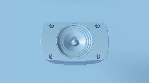 Pale Blue Speaker Unit Ilustrare Redare — Fotografie, imagine de stoc