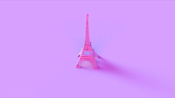 粉红色埃菲尔铁塔 — 图库照片