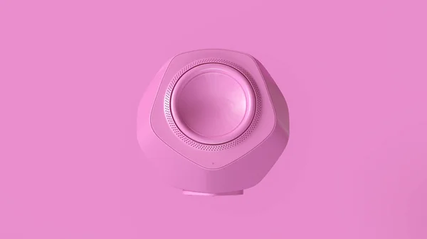 Haut Parleur Rond Rose Illustration — Photo