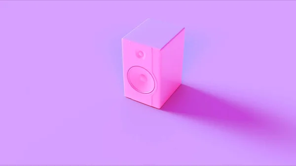 Roze Speaker Unit Illustratie — Stockfoto