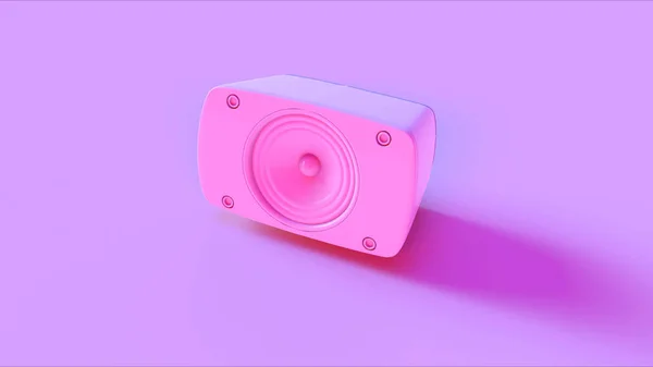 Roze Speaker Unit Illustratie — Stockfoto