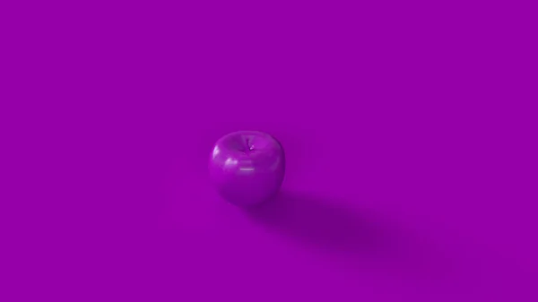 Purple Apple Ilustração — Fotografia de Stock