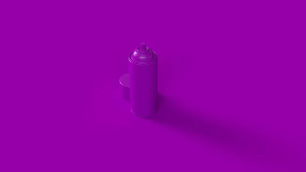 Pulverizador Roxo Pode Ilustração — Fotografia de Stock